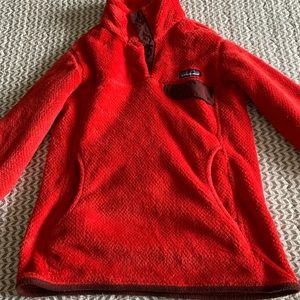 Red Patagonia fleece